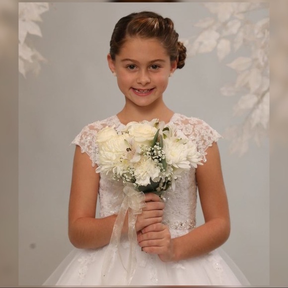 NWT Sweetie Pie Collection Girls Communion Dress - Picture 2 of 3